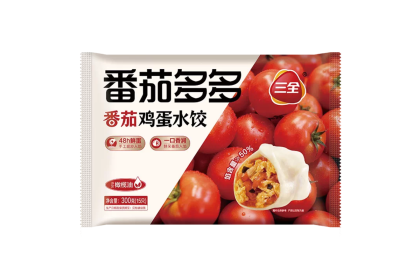 San Quan Dumpling Egg Tomato 三全番茄多多番茄鸡蛋水饺 300gm（VIP会员价：RM11.90）